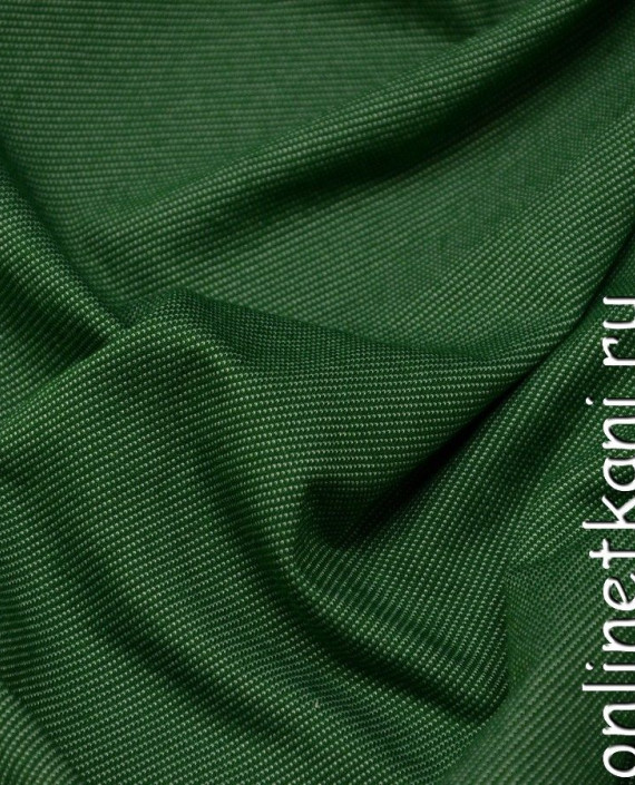 Ткань Трикотаж Пике 0594 цвет зеленый картинка