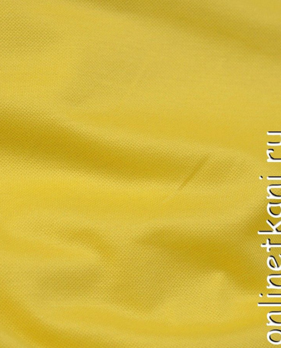 Ткань Трикотаж Пике 0597 цвет желтый картинка 2