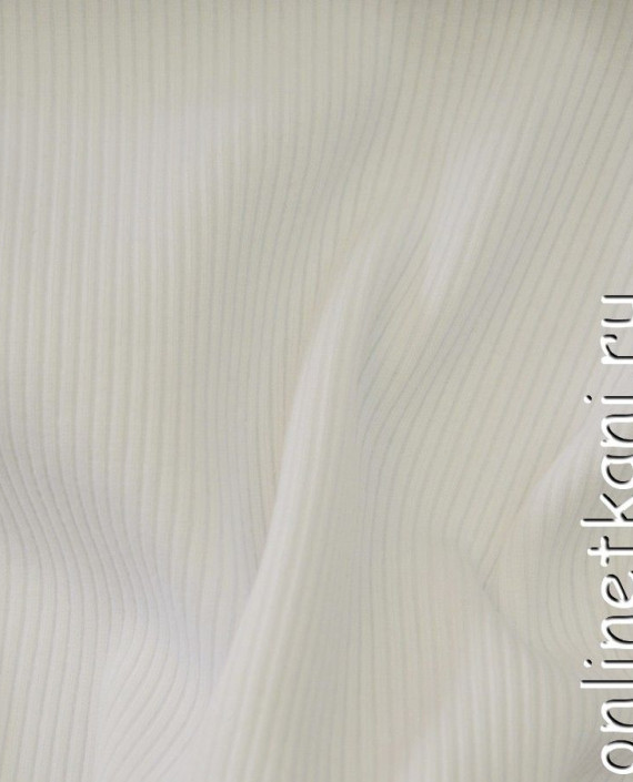 Ткань Трикотаж Чулок "Акведольчи" 0610 цвет белый в полоску картинка