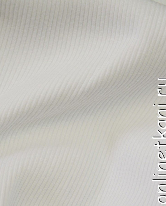 Ткань Трикотаж Чулок "Акведольчи" 0610 цвет белый в полоску картинка 1