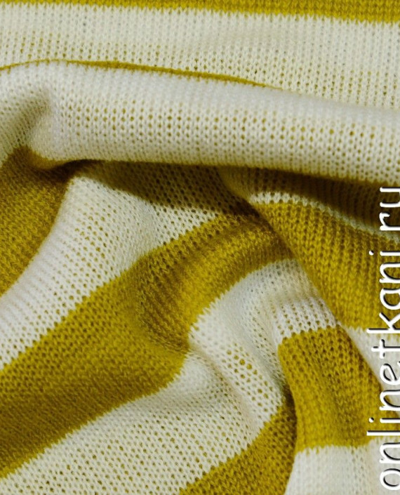 Ткань Трикотаж Чулок "Айруно" 0615 цвет разноцветный в полоску картинка 1