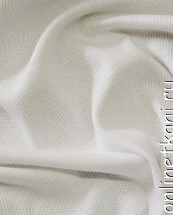 Ткань Трикотаж"Агридженто" 0626 цвет белый картинка 2