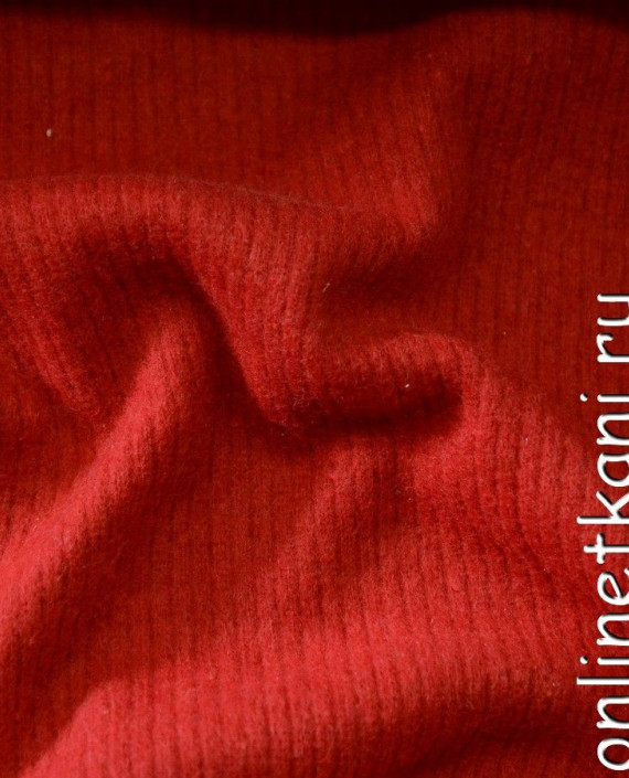 Ткань Трикотаж Чулок "Авеццано" 0632 цвет красный в полоску картинка