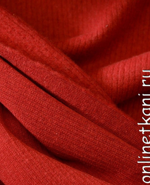 Ткань Трикотаж Чулок "Авеццано" 0632 цвет красный в полоску картинка 1