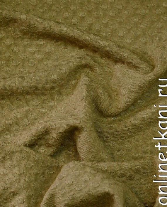 Ткань Трикотаж "Прато" 0653 цвет хаки картинка