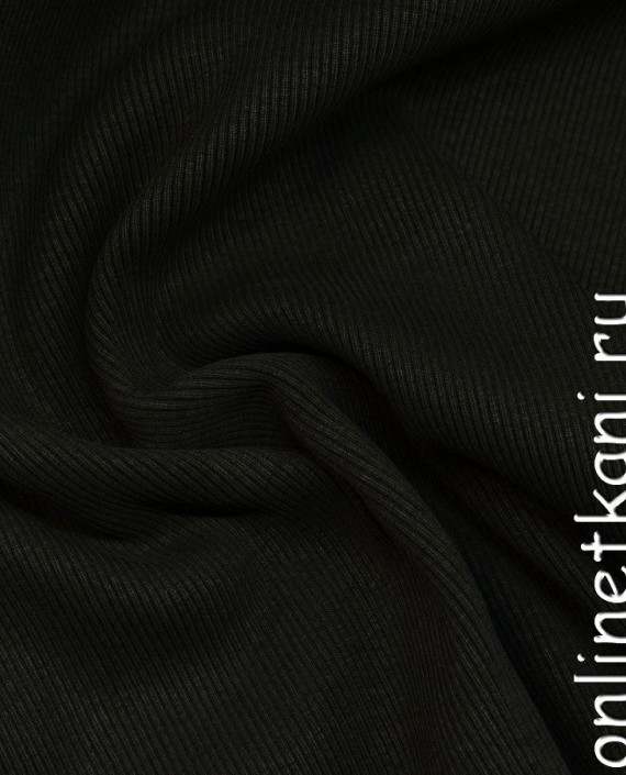Ткань Трикотаж Чулок "Неаполь" 0661 цвет черный картинка 1