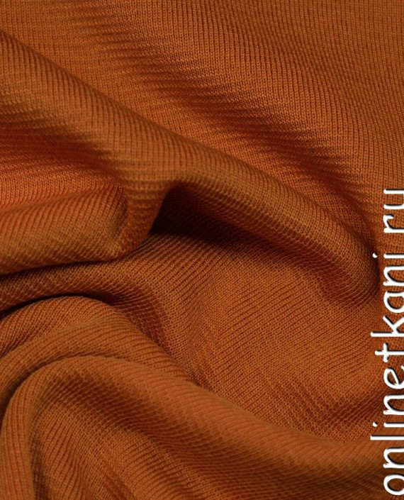 Ткань Трикотаж Чулок "Тренто" 0668 цвет оранжевый картинка 2