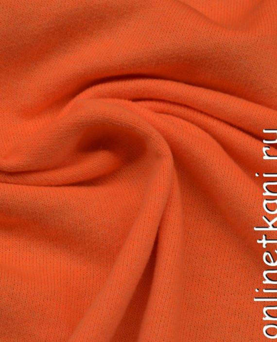 Трикотаж Футер 0687 цвет оранжевый картинка