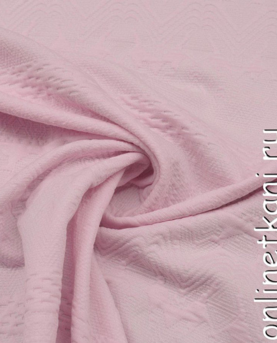 Ткань Трикотаж 0692 цвет розовый картинка
