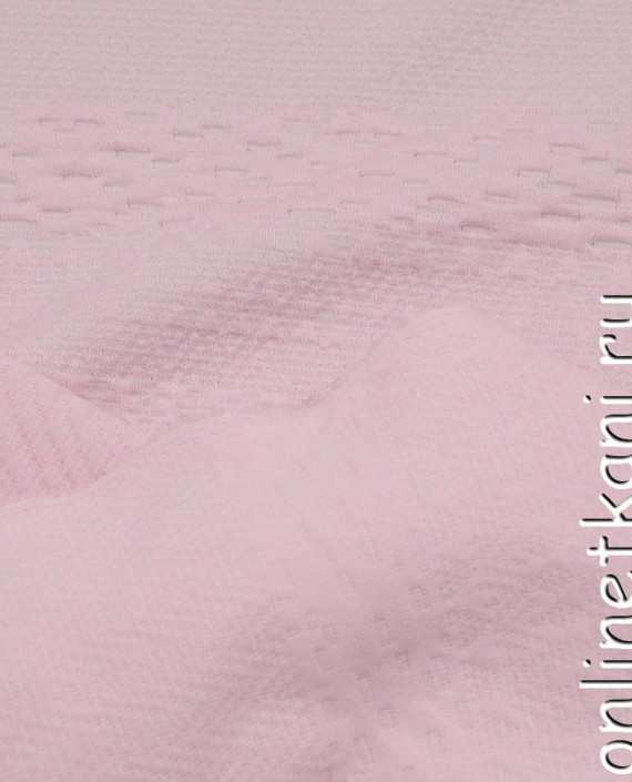 Ткань Трикотаж 0692 цвет розовый картинка 1