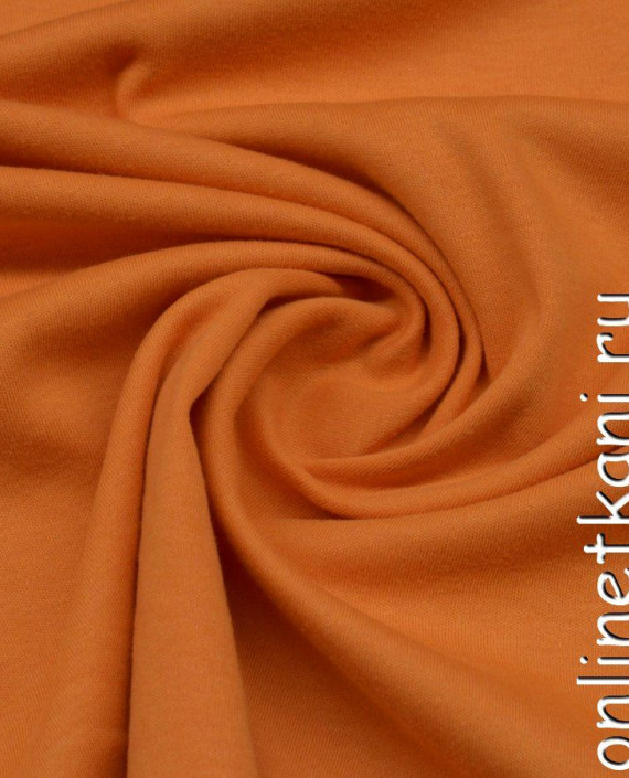 Ткань Трикотаж 0698 цвет оранжевый картинка