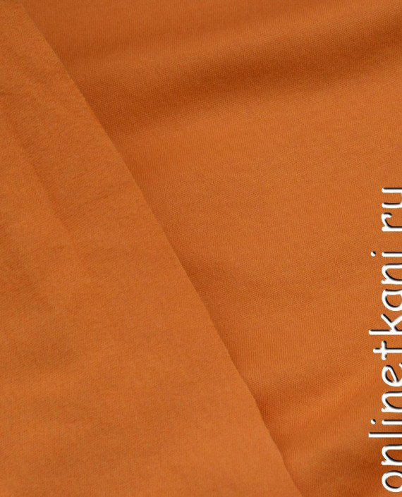 Ткань Трикотаж 0698 цвет оранжевый картинка 1