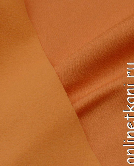 Ткань Трикотаж 0716 цвет оранжевый картинка 2