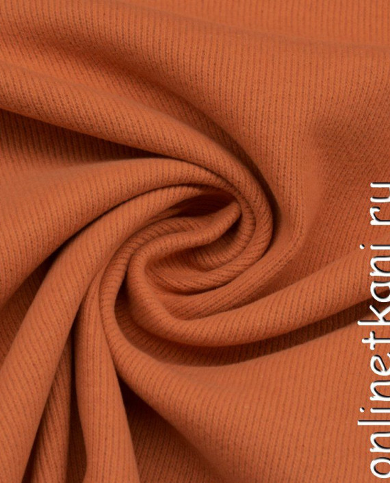 Ткань Трикотаж 0738 цвет оранжевый картинка