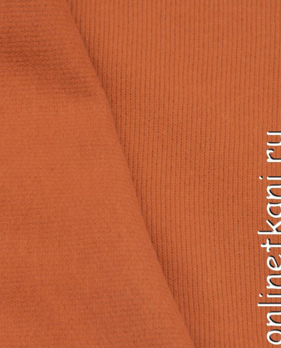 Ткань Трикотаж 0738 цвет оранжевый картинка 1