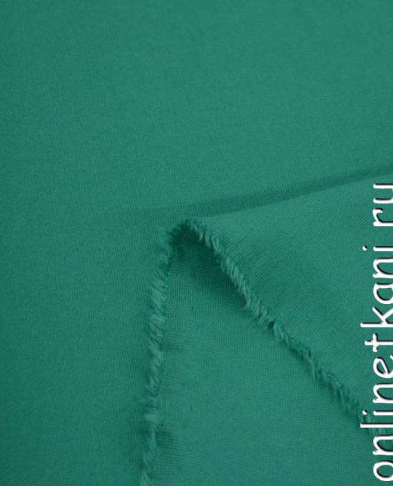 Ткань Трикотаж Джерси 0754 цвет зеленый картинка 2