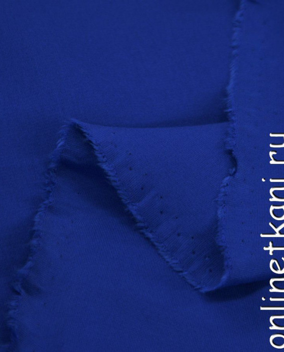 Ткань Трикотаж Джерси 0758 цвет синий картинка 2