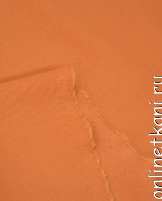 Ткань Трикотаж Джерси 0759 цвет оранжевый картинка 2