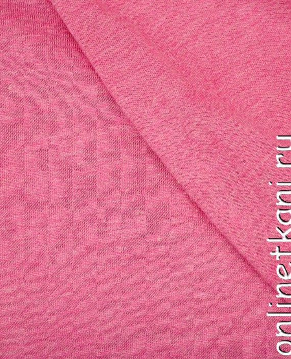 Ткань Трикотаж 0793 цвет розовый меланж картинка 2