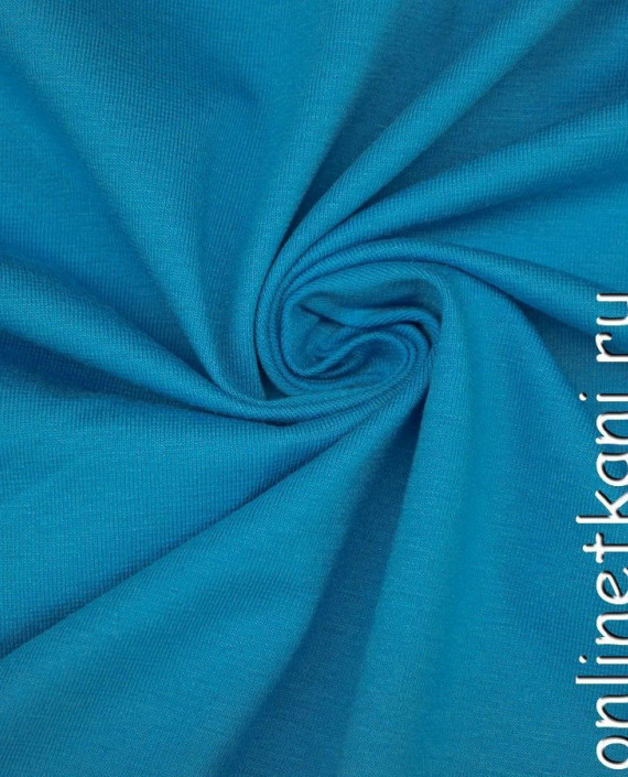 Ткань Трикотаж 0797 цвет голубой картинка