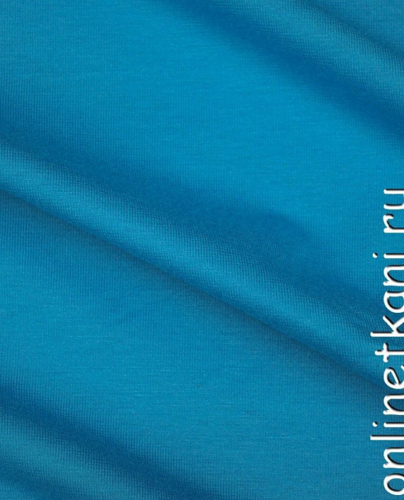 Ткань Трикотаж 0797 цвет голубой картинка 1
