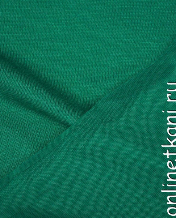 Ткань Трикотаж 0800 цвет зеленый картинка 1