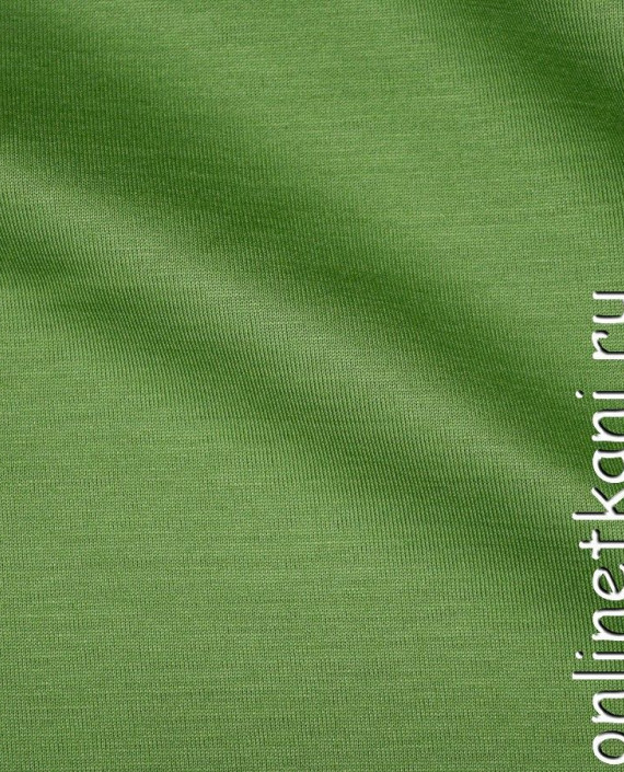 Ткань Трикотаж 0808 цвет зеленый картинка 2