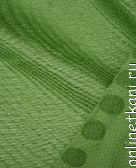 Ткань Трикотаж 0808 цвет зеленый картинка 1