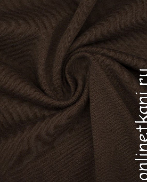 Ткань Трикотаж 0812 цвет коричневый картинка