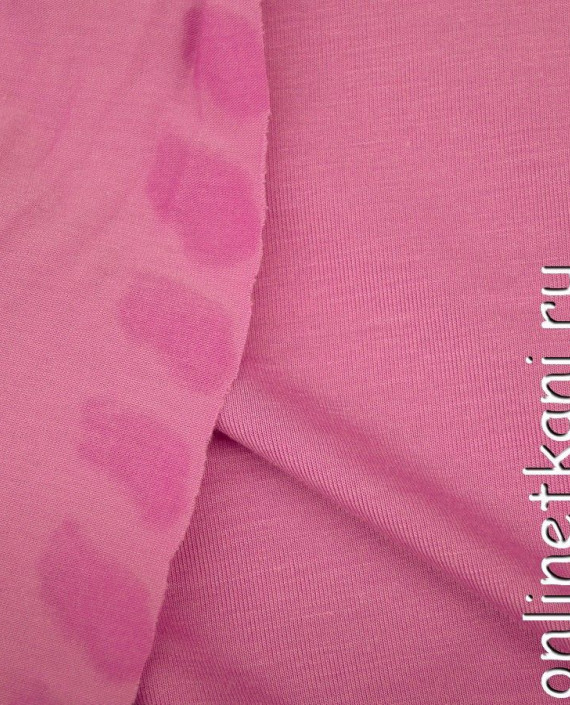Ткань Трикотаж 0816 цвет розовый картинка 1