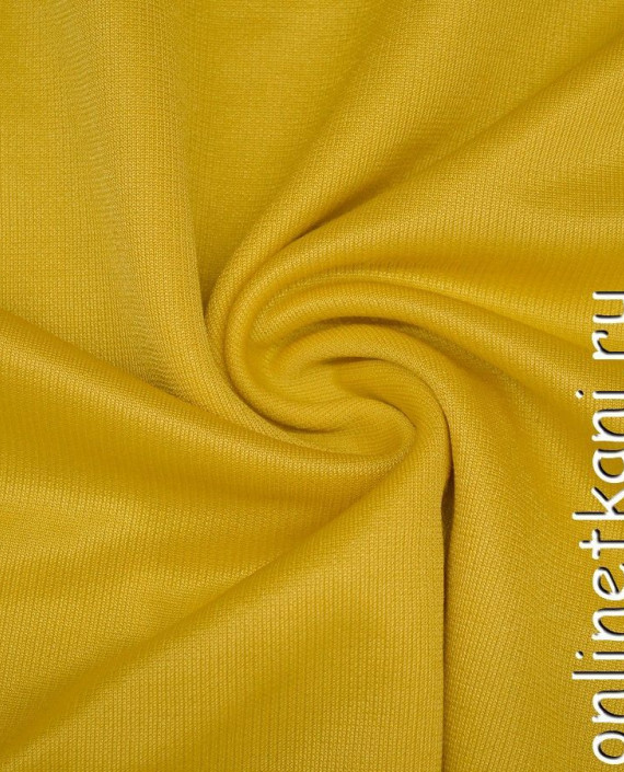 Ткань Трикотаж 0818 цвет желтый картинка