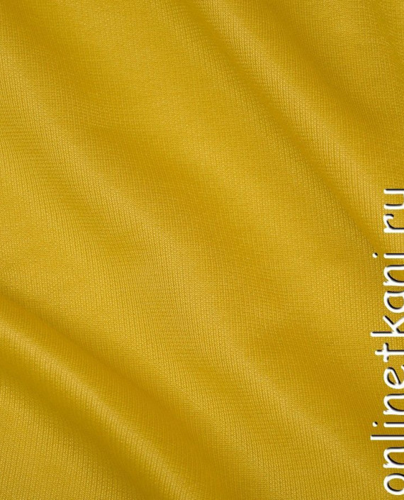 Ткань Трикотаж 0818 цвет желтый картинка 1