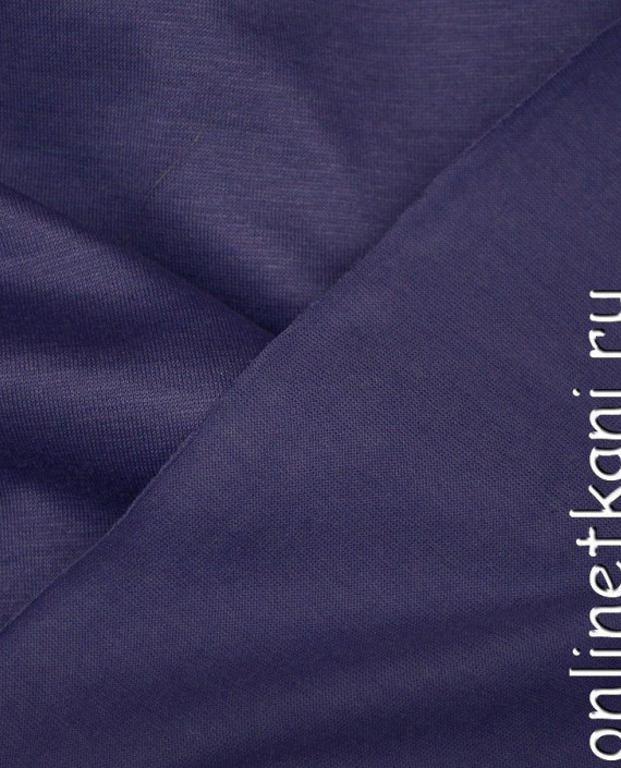 Ткань Трикотаж 0841 цвет фиолетовый картинка 2