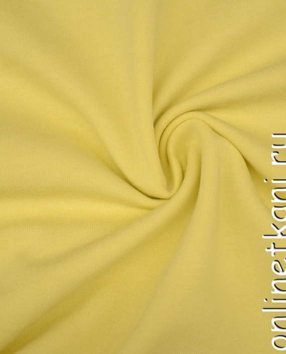 Ткань Трикотаж 0851 цвет желтый картинка