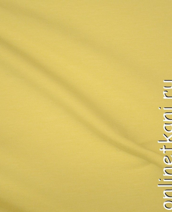 Ткань Трикотаж 0851 цвет желтый картинка 2