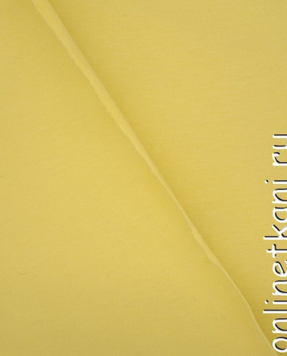 Ткань Трикотаж 0851 цвет желтый картинка 1