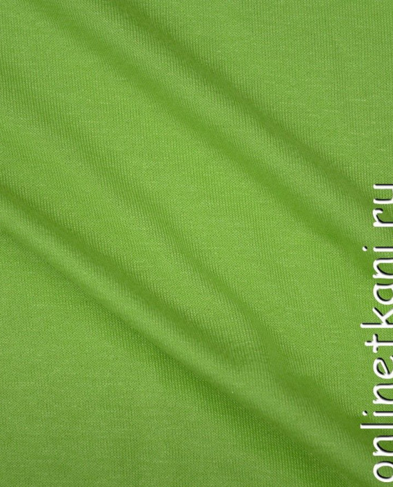 Ткань Трикотаж 0855 цвет зеленый картинка 2