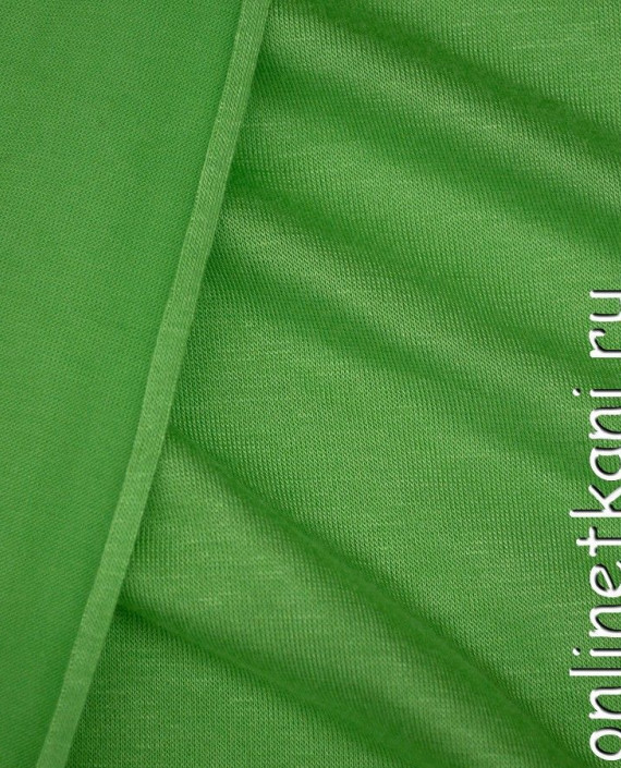 Ткань Трикотаж 0856 цвет зеленый картинка 2