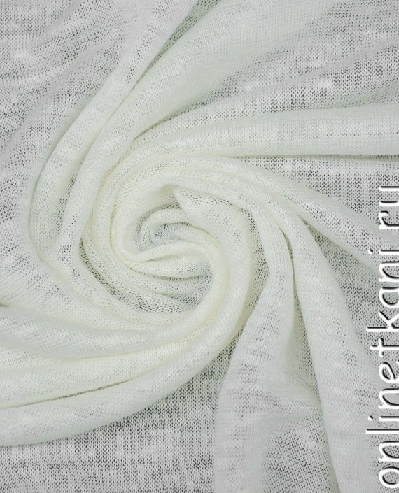 Ткань Трикотаж 0885 цвет белый меланж картинка