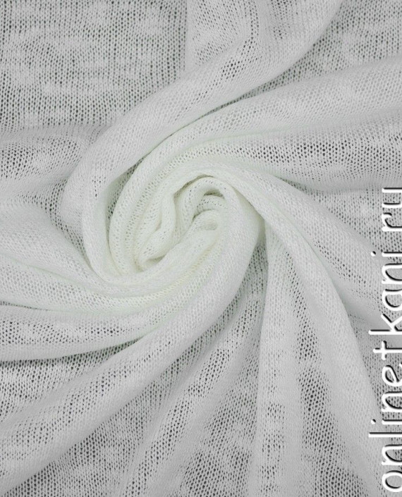 Ткань Трикотаж 0887 цвет белый меланж картинка