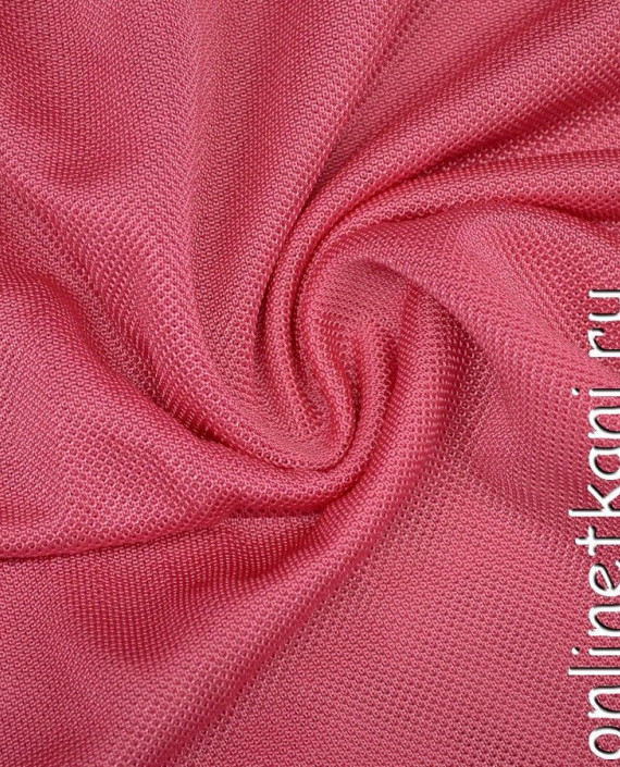 Ткань Трикотаж Пике 0954 цвет розовый картинка