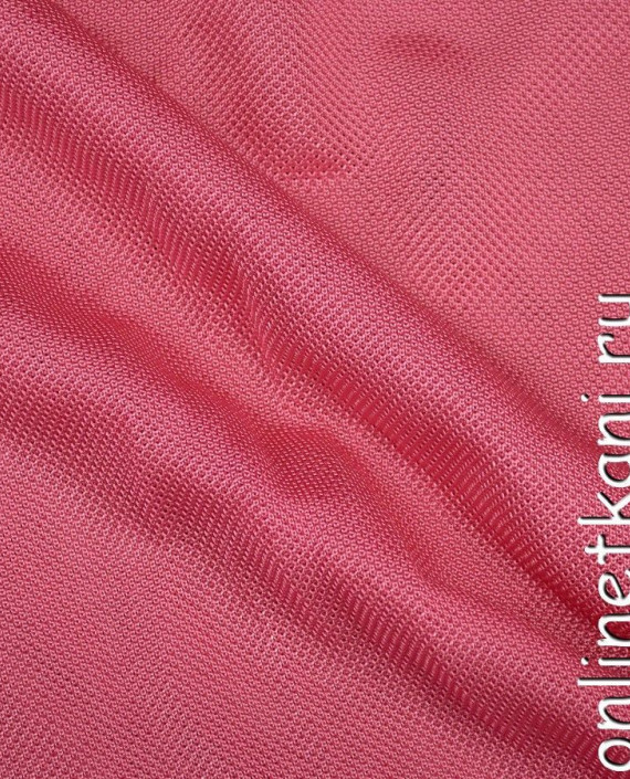 Ткань Трикотаж Пике 0954 цвет розовый картинка 1