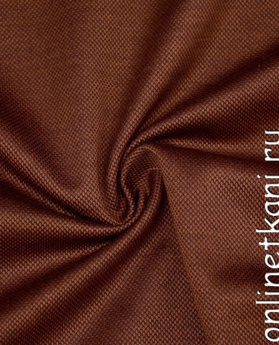 Ткань Трикотаж Пике 0976 цвет коричневый картинка