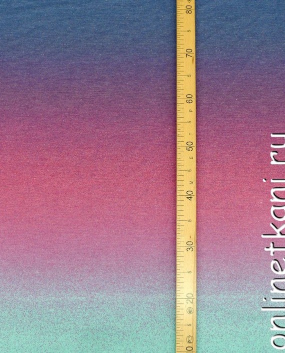 Ткань Трикотаж Купон 1000 цвет разноцветный картинка 3