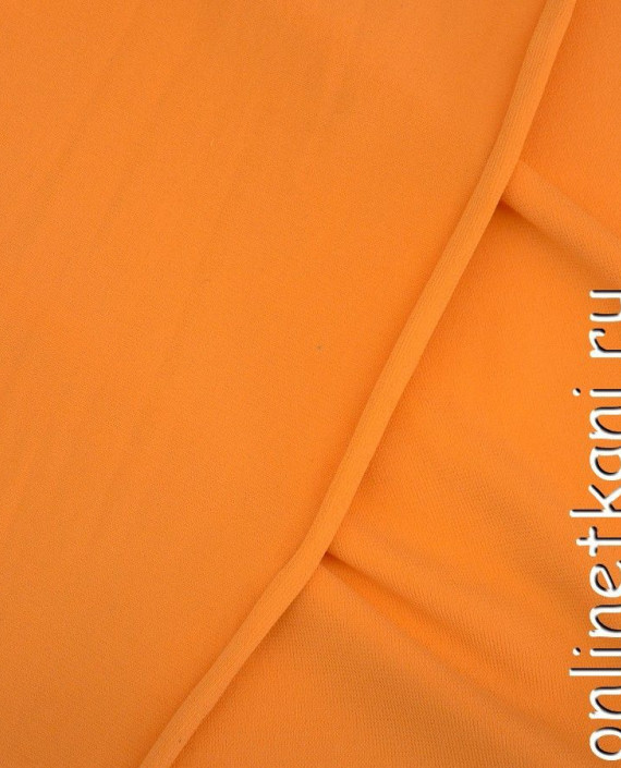 Ткань Трикотаж 1021 цвет оранжевый картинка 2