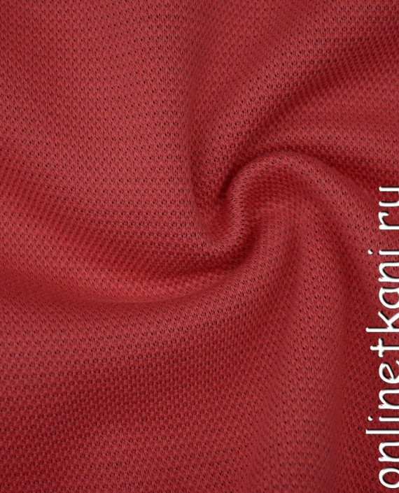 Ткань Трикотаж 1054 цвет красный картинка