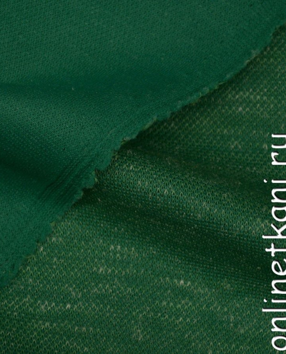 Ткань Трикотаж 1075 цвет зеленый картинка 1