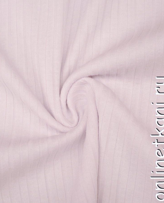 Ткань Трикотаж 1087 цвет розовый в полоску картинка