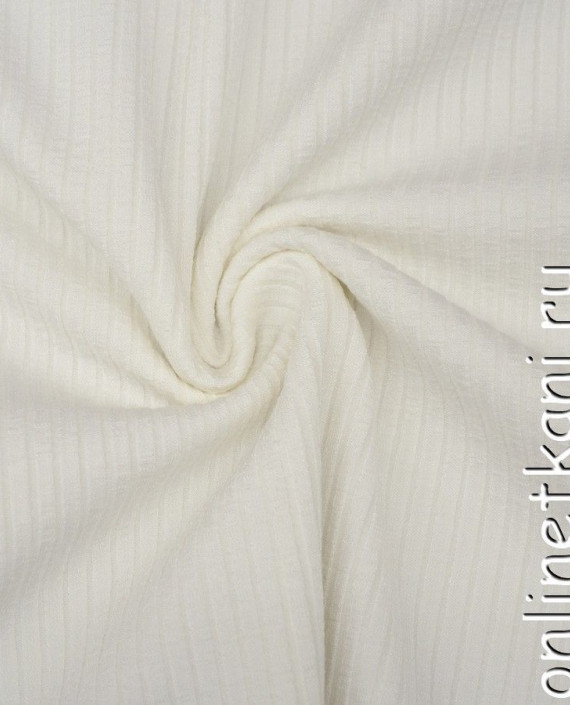 Ткань Трикотаж 1113 цвет белый в полоску картинка