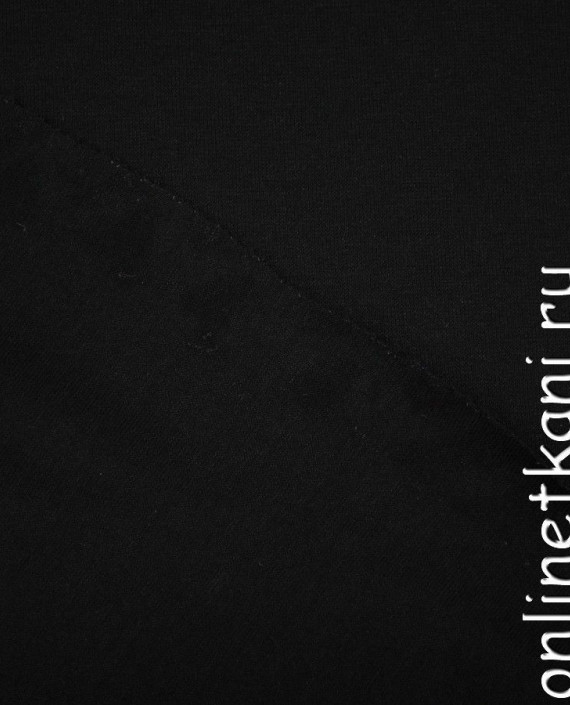 Ткань Трикотаж 1152 цвет черный картинка 2